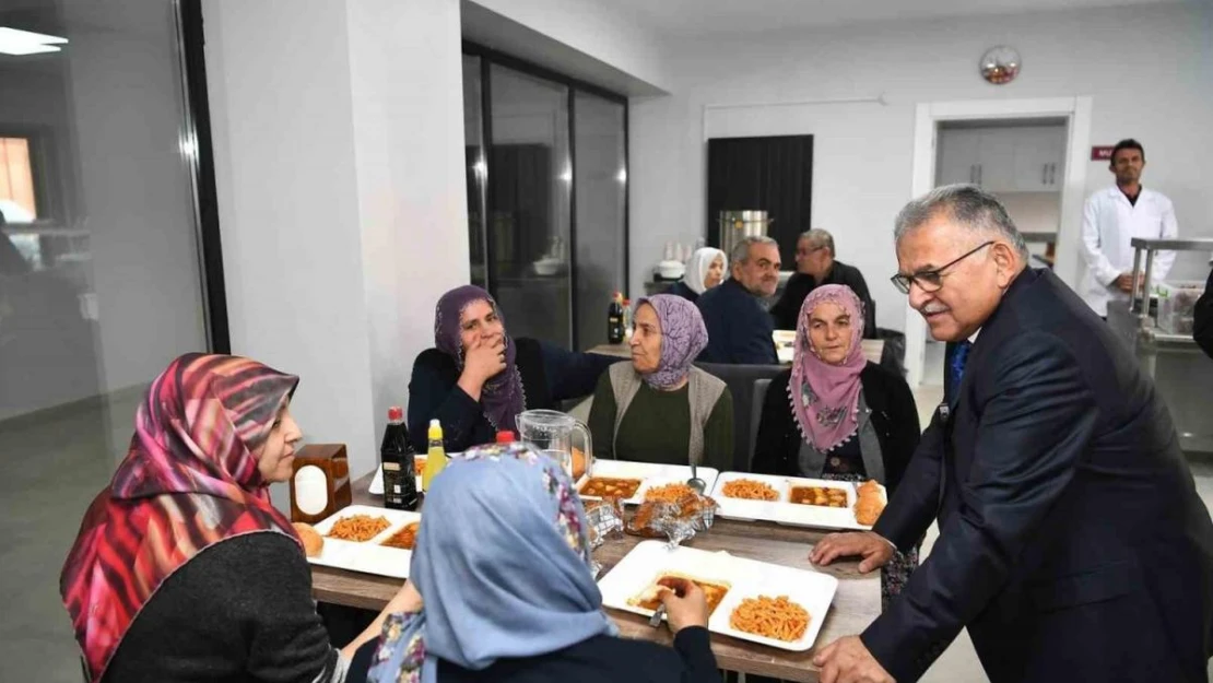 Başkan Büyükkılıç'ın insan odaklı projesi, gönüllere dokunmaya devam ediyor