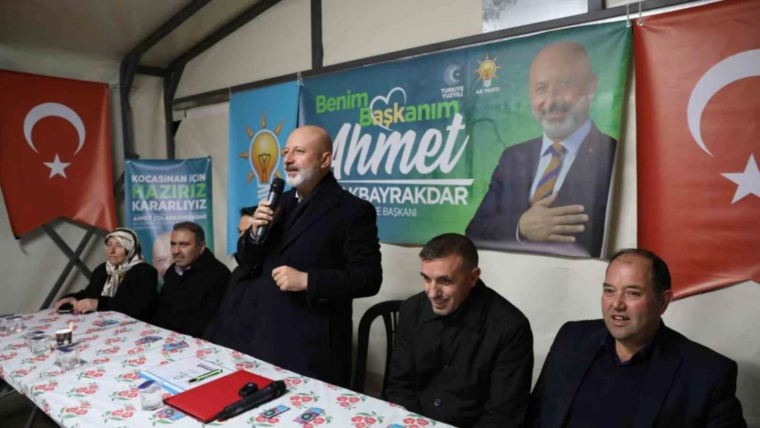 Başkan Çolakbayrakdar, 'Projelerimizle yeni bir şehir kuruyoruz'