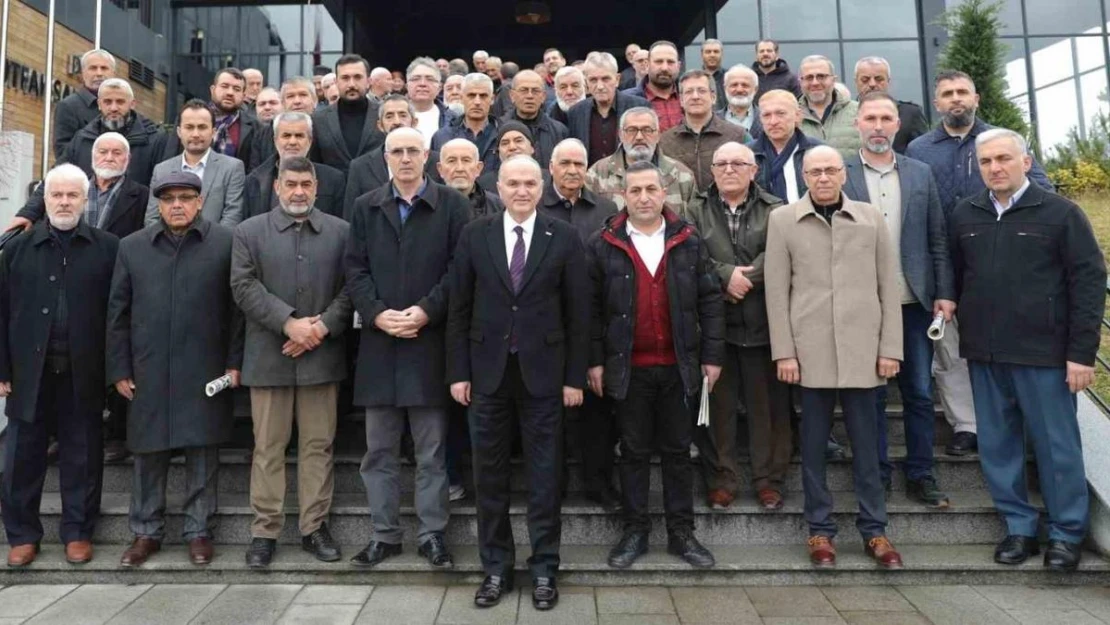 Başkan Faruk Özlü 'Camiler için iki özel ekip oluşturacağız'