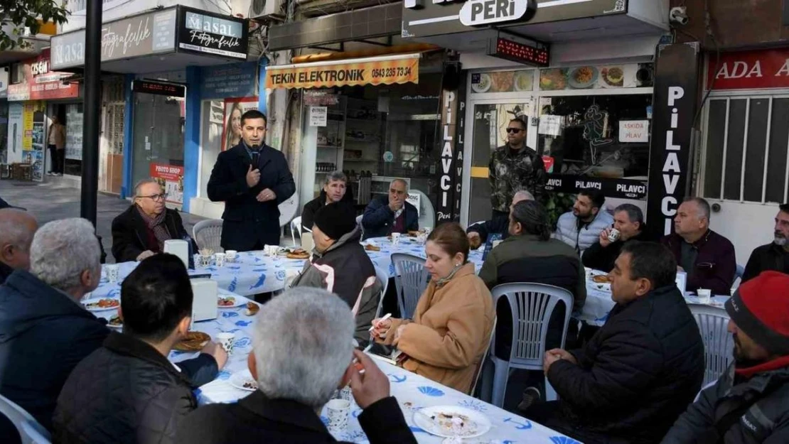 Başkan Günel esnaf buluşmalarına devam ediyor