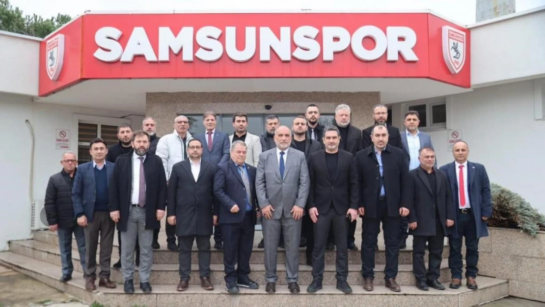 Başkan Sandıkçı: 'Samsunspor'a her zaman tam destek'