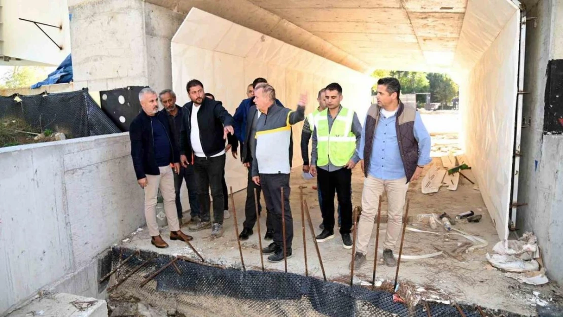 Başkan Sözen projeleri yerinde inceledi