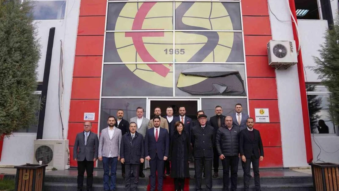 Başkanlardan Eskişehirspor kulübüne ziyaret