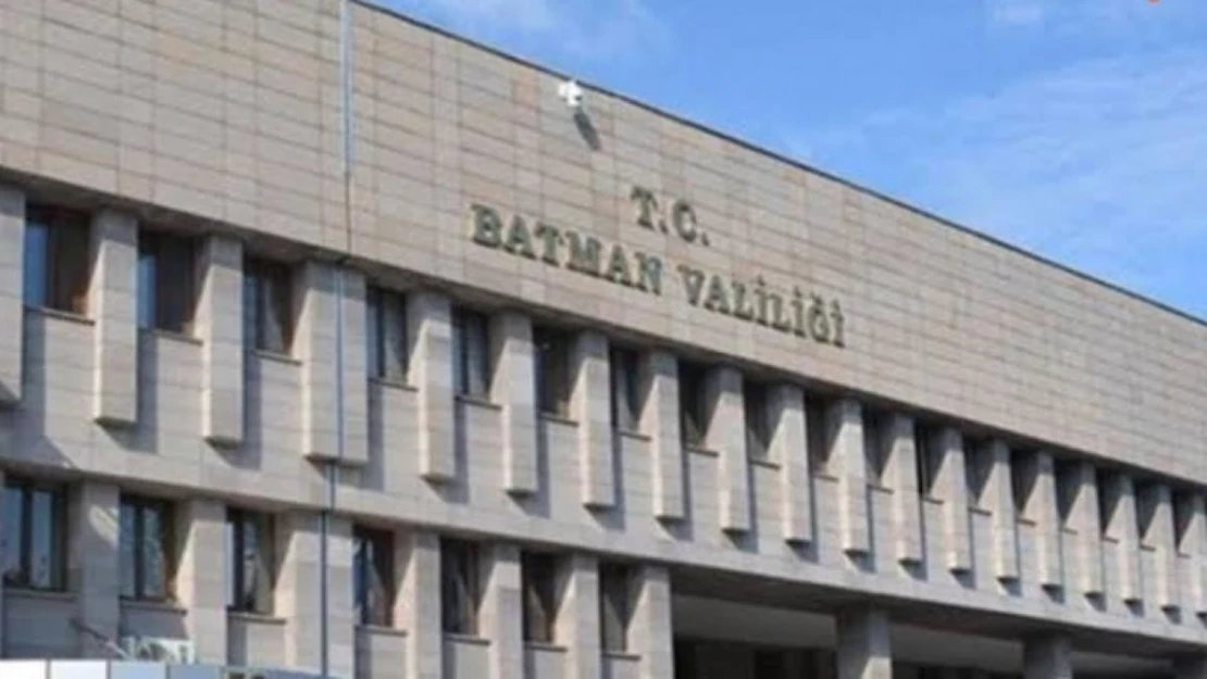 Batman'da etkinlikler valilik iznine bağlandı