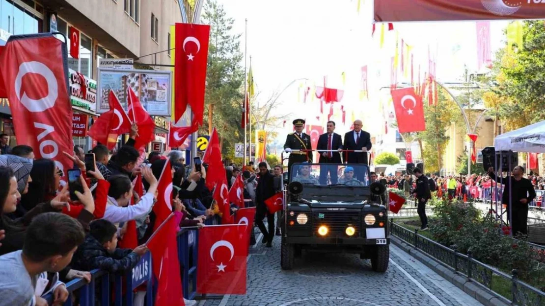 Bayburt'ta Cumhuriyet Bayramı ve yüzüncü yıl coşkusu