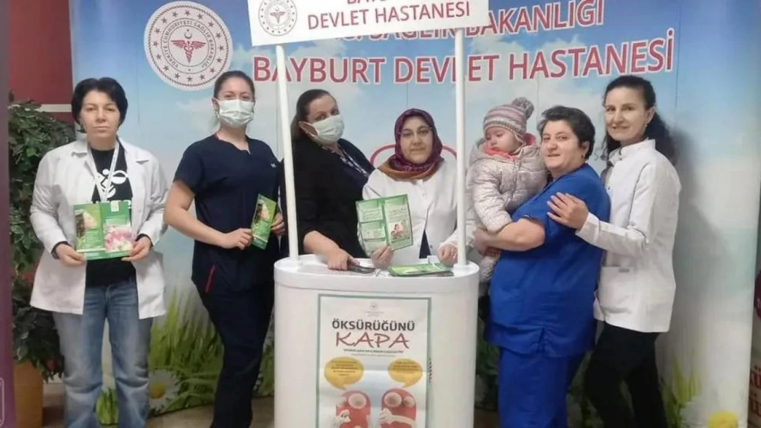 Bayburt'ta kadınlara serviks kanseri hakkında bilgiler verildi