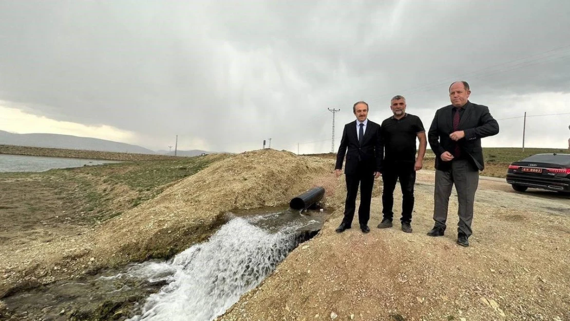 Bayburt'un Konursu köyünde su sorunu çözüldü