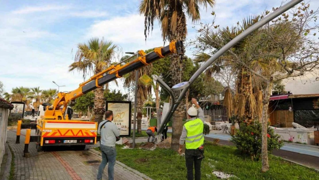 Belediyeden aydınlatma çalışmaları