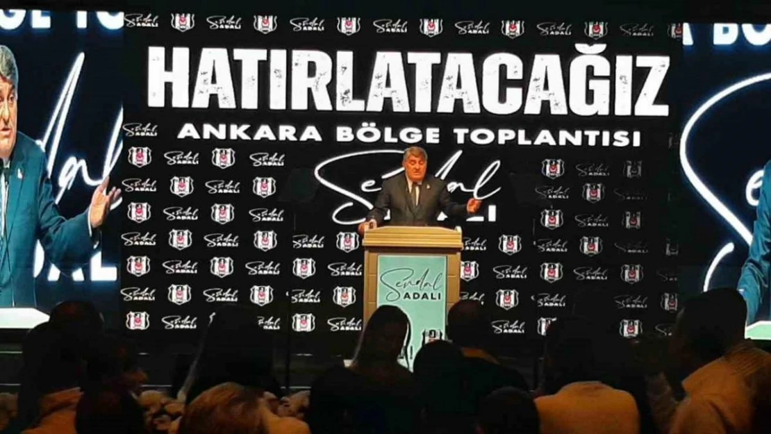 Beşiktaş Başkan Adayı Serdal Adalı kongre üyeleriyle bir araya geldi