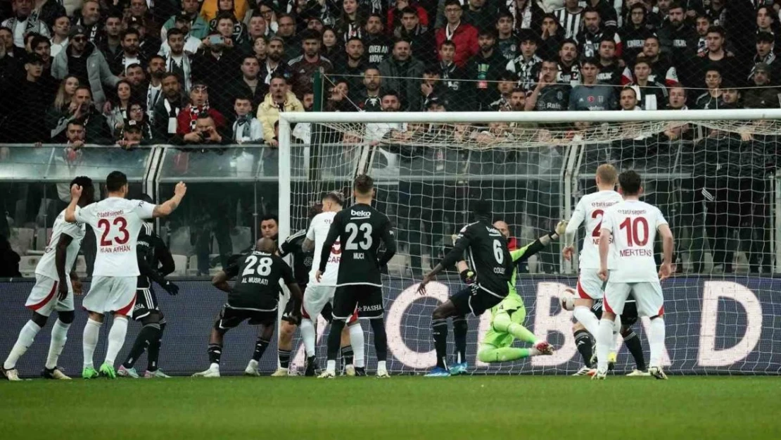 Beşiktaş'ın 5 maçlık gol yememe serisi sona erdi