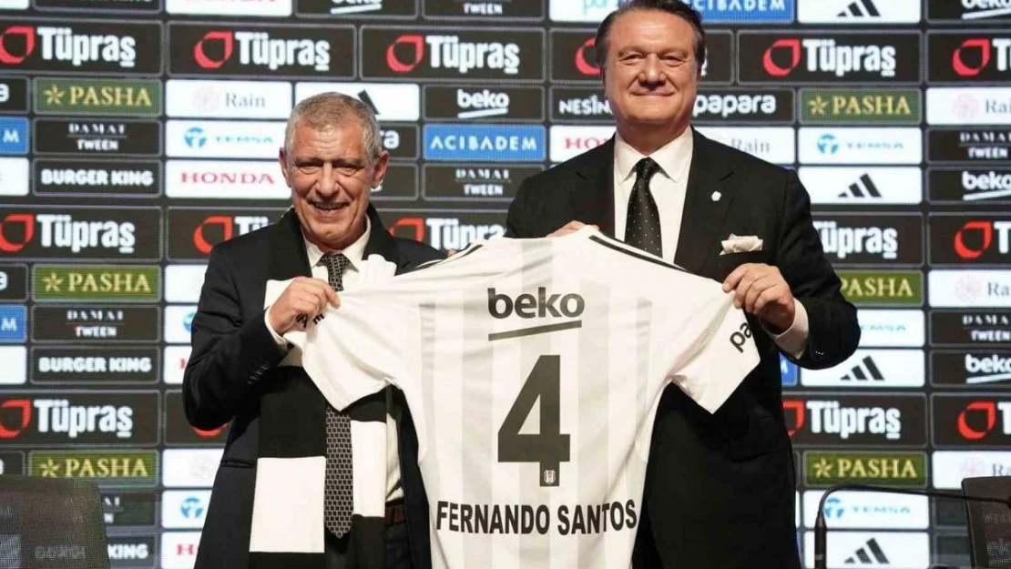 Beşiktaş'ta, Fernando Santos imzayı attı