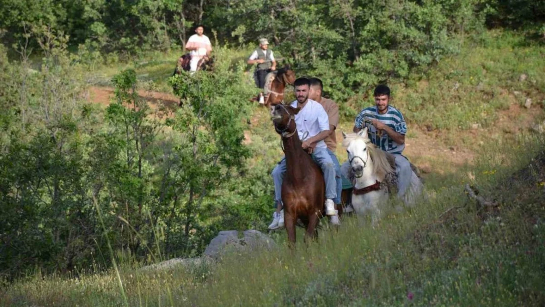 Beytüşşebap'ta atlarla trekking yapıldı