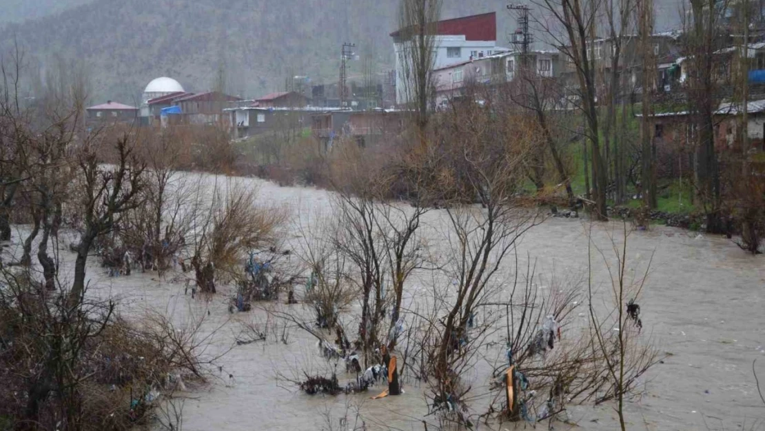 Beytüşşebap'ta şiddetli yağış nedeniyle okullar tatil edildi