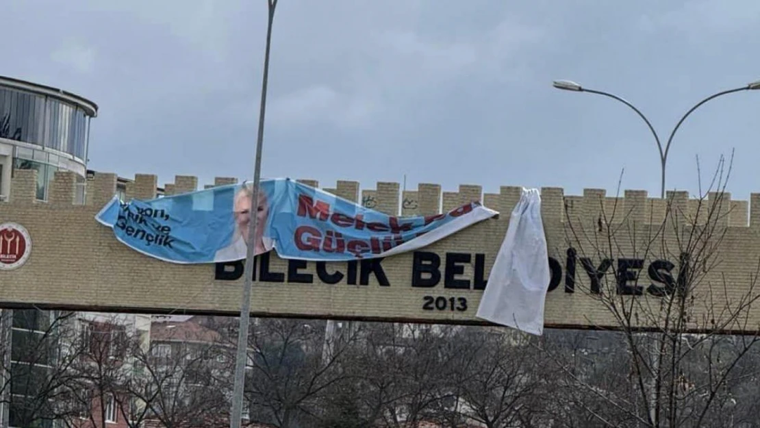 Bilecik Belediyesinden 'pankart' açıklaması