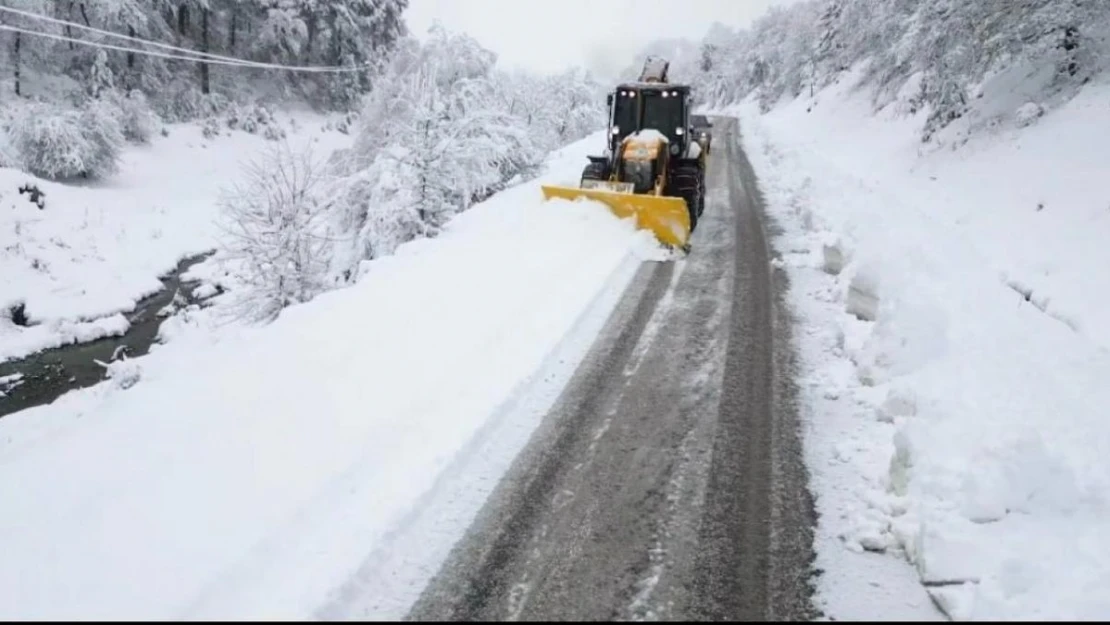 Bilecik'te kapalı köy yolu kalmadı