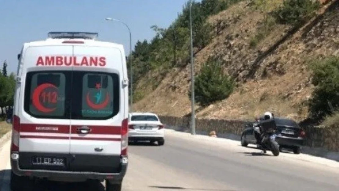 Bilecik'te meydana gelen trafik kazasında 1 kişi yaralandı