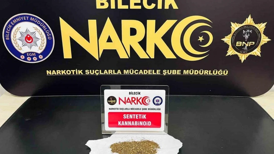 Bilecik'te uyuşturucu operasyonu