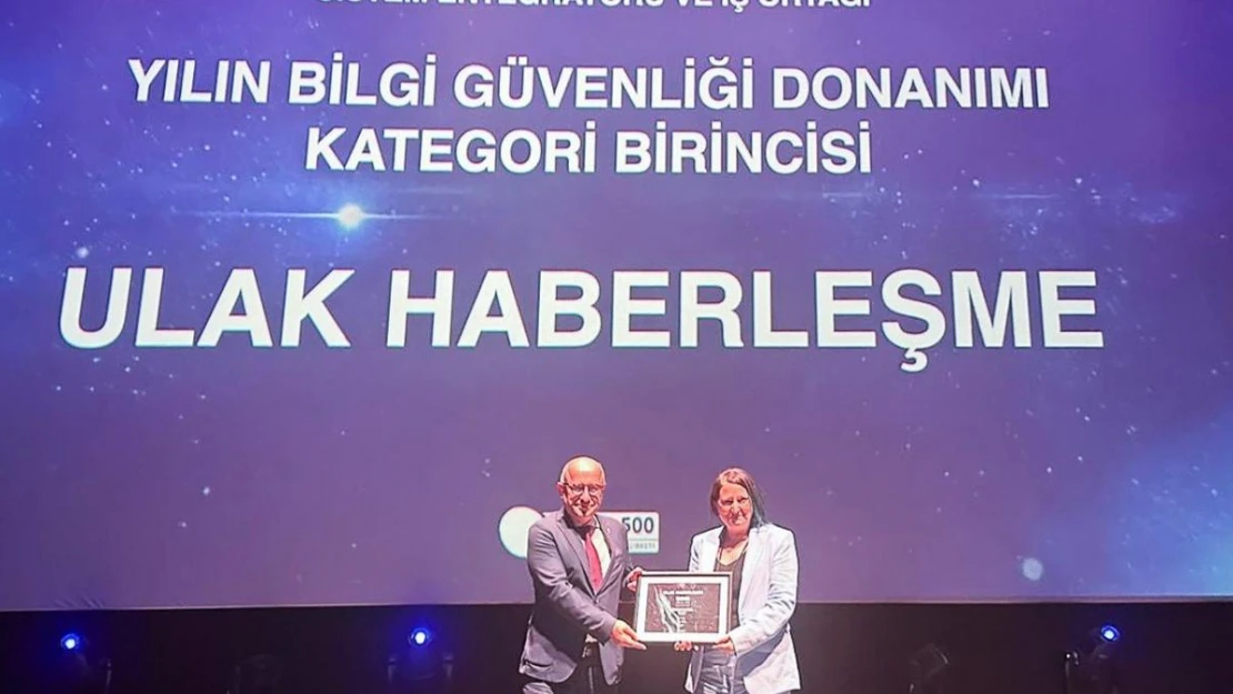 Bilişim 500 Araştırması'nda ULAK Haberleşme 'Bilgi Güvenliği Donanımı Kategorisi'nde birinci oldu