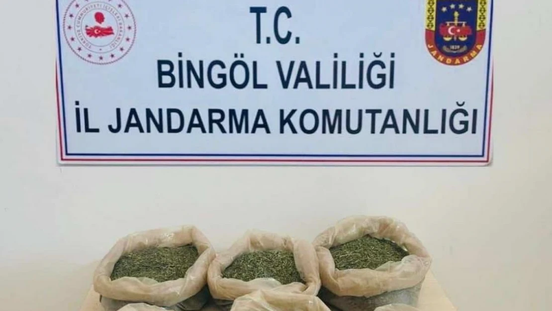 Bingöl'de 3 kilo esrar ele geçirildi