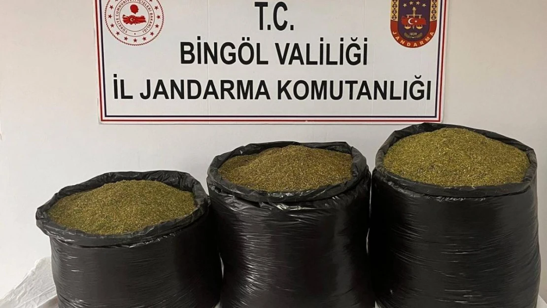 Bingöl'de 53 kilo uyuşturucu yakalandı