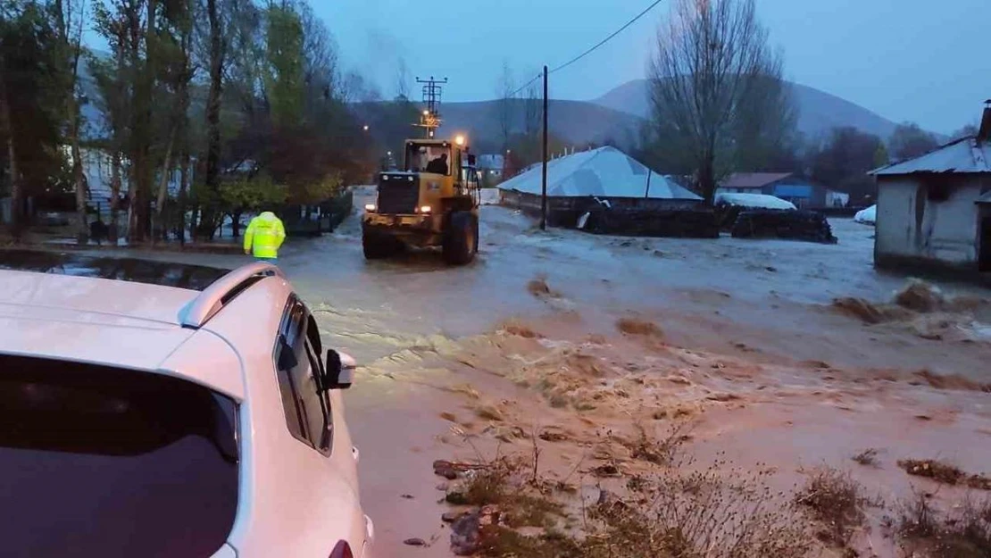 Bingöl'de selde mahsur kalan 2 çoban ve 30 hayvan kurtarıldı