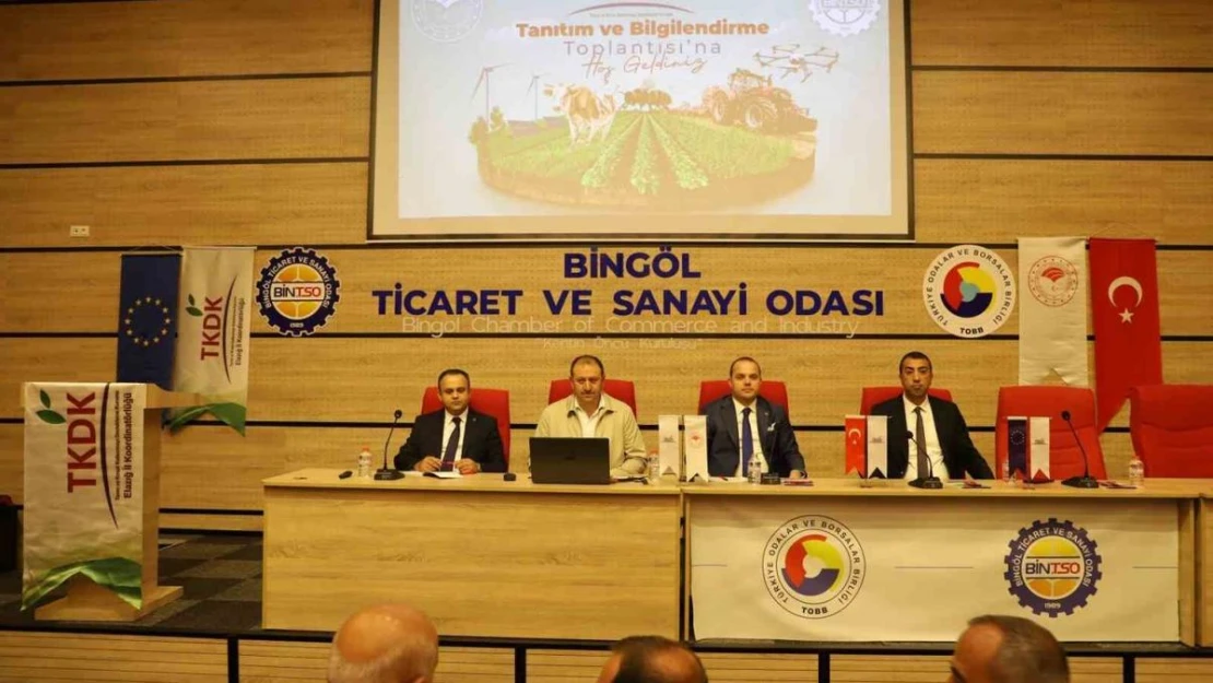 Bingöl'de TKDK toplantısı gerçekleştirildi