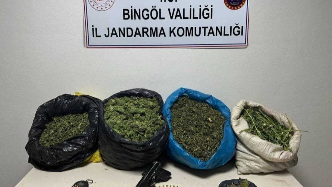 Bingöl'de uyuşturucu operasyonu: 6 gözaltı