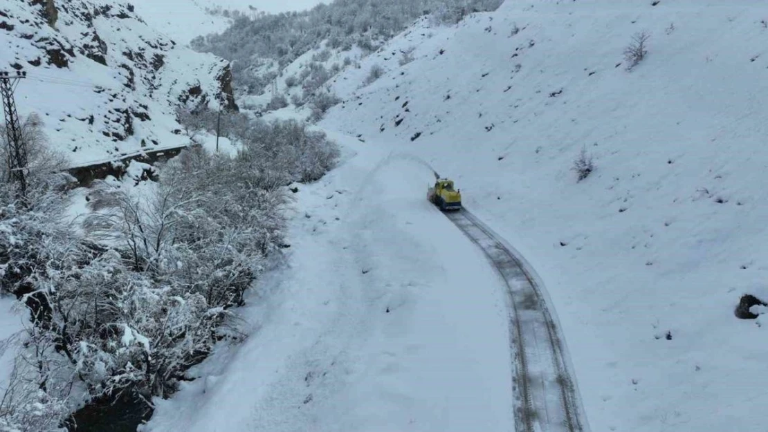 Bitlis'e karla mücadele çalışmaları