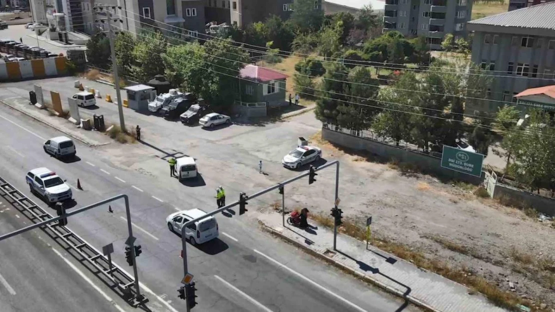 Bitlis'te dron destekli trafik denetimi yapıldı