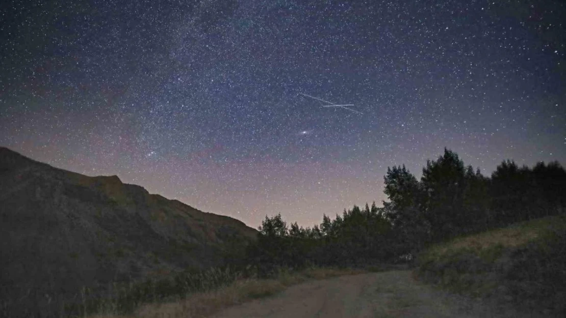 Bitlis'te perseid meteor yağmuru