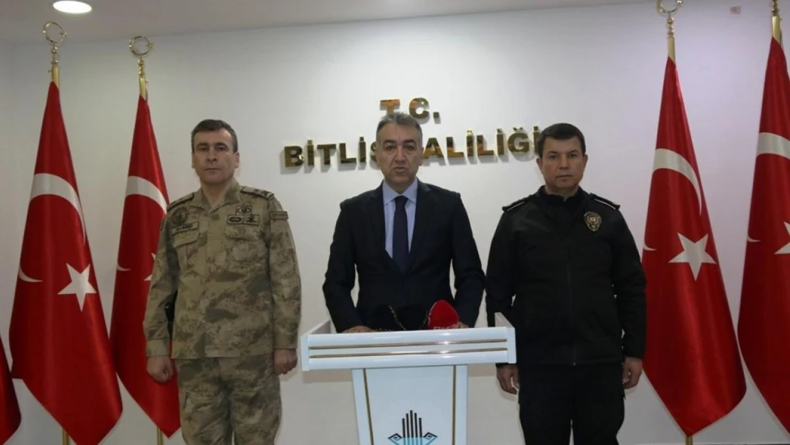 Bitlis'te seçim güvenliği toplantısı gerçekleştirildi