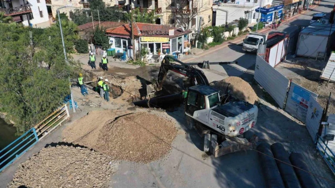 Bodrum'da sürekli patlayan CTP hatları yenileniyor