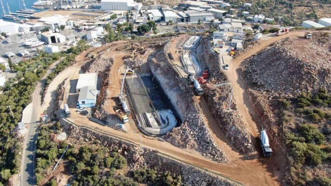 Bodrum Torba kanalizasyon ve arıtma tesisi tamamlandı