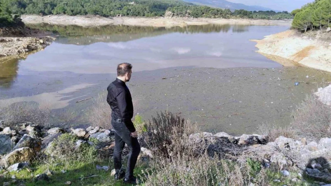 Bodrum'un içme suyunun karşılandığı Geyik Barajı'nda kirlilik