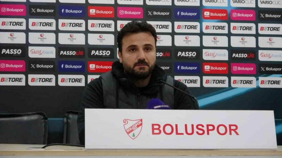 Boluspor-Eyüpspor maçının ardından