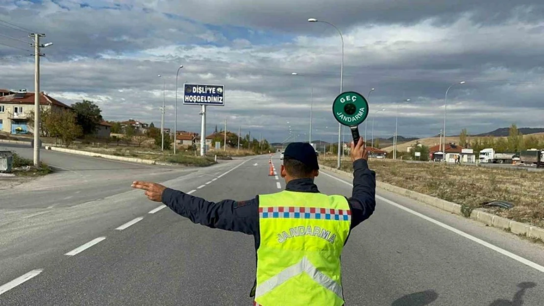 Bolvadin'de trafik denetimi