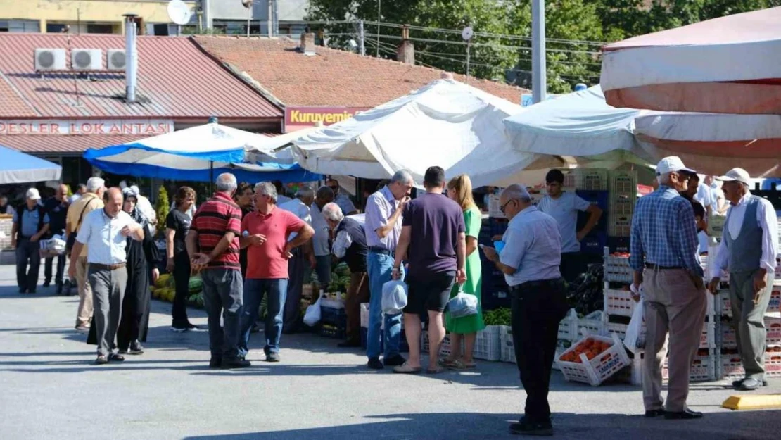 Buğday Meydanında hafta başı yoğunluğu