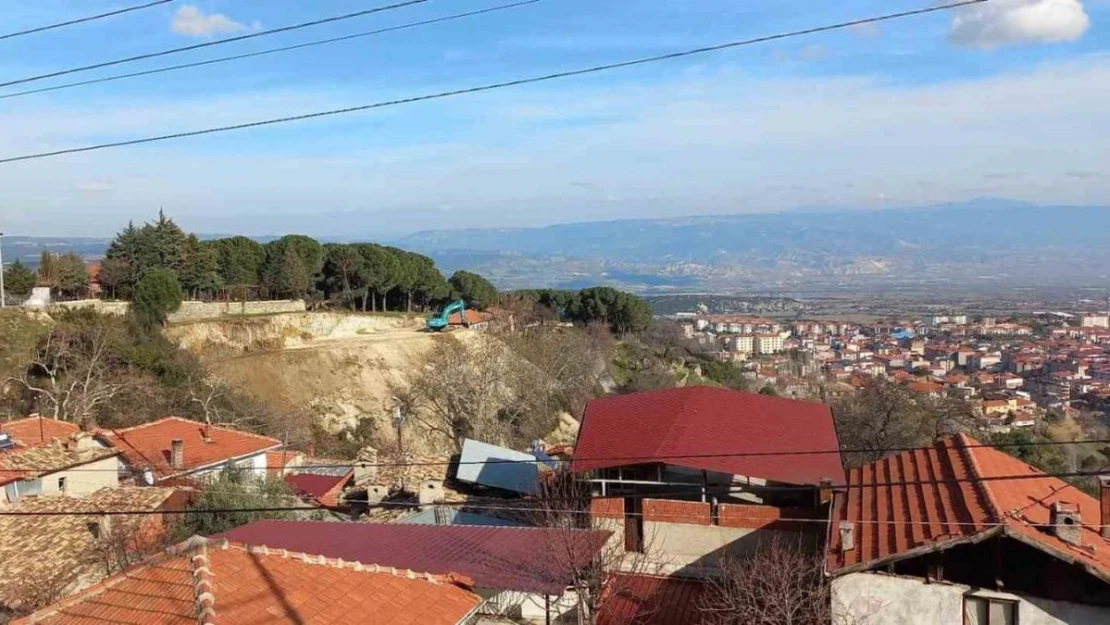 Buldan'da heyelan bölgesinin imara açıldığı iddiası