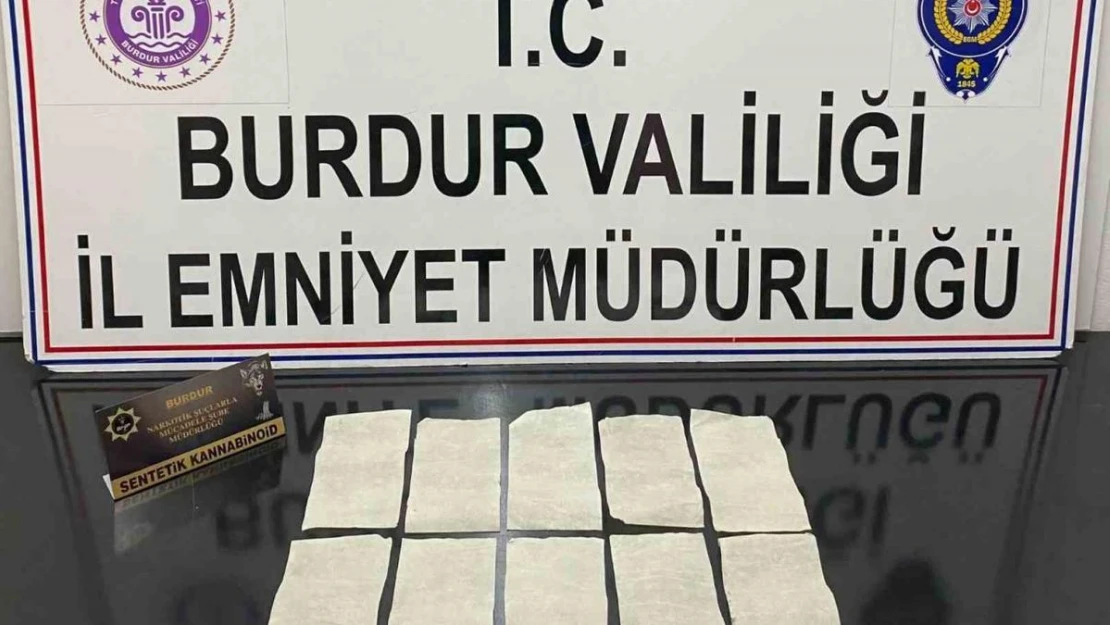 Burdur'da şüphe üzerine durdurulan araçta uyuşturucu çıktı, 2 şahıs tutuklandı