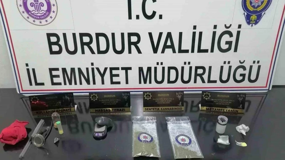 Burdur'da uyuşturucu operasyonu: 13 şahsa işlem yapıldı