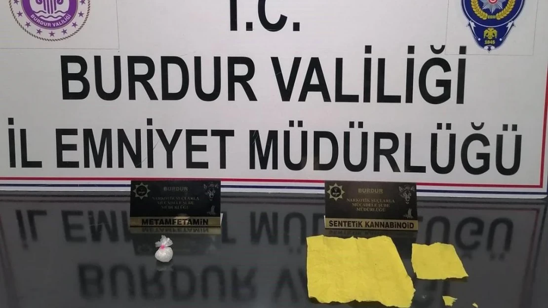 Burdur'da uyuşturucu operasyonunda 1 şahıs tutuklandı