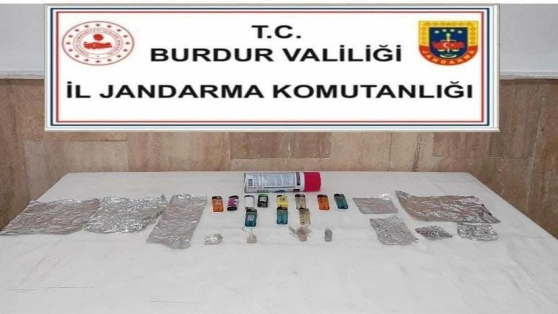 Burdur'da uyuşturucu operasyonunda 5 tutuklama