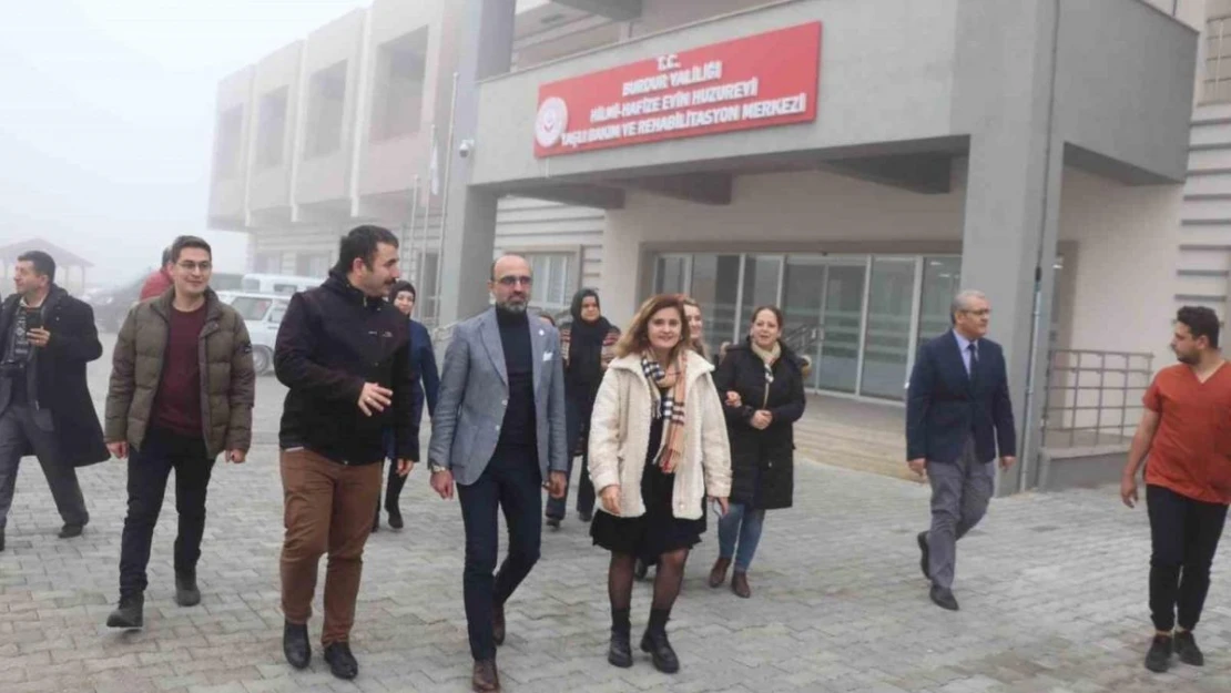 Burdur'da yeni yapılan 96 kişi kapasiteli Hilmi-Hafize Evin Huzurevi hizmete açıldı