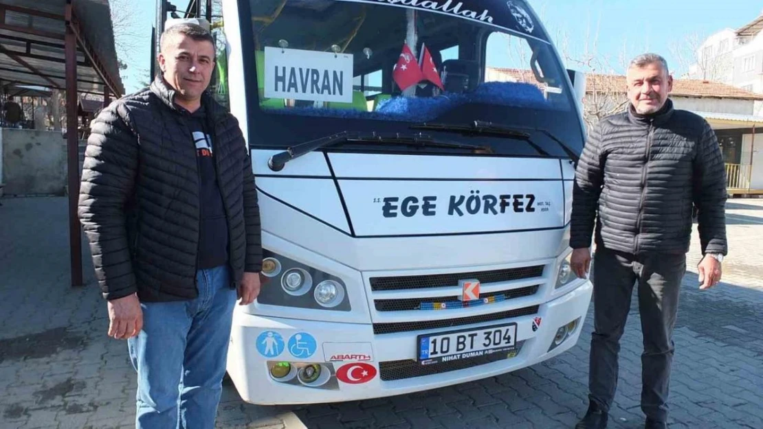 Burhaniye'de Havran'a yolculuk kolaylaştı