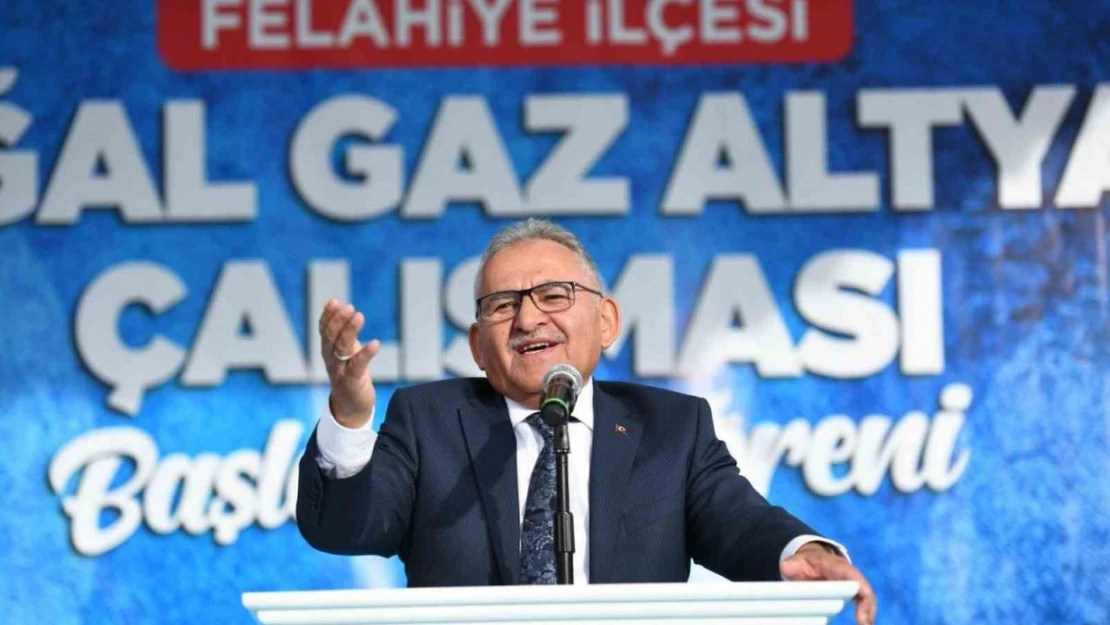 Büyükkılıç: 'Felahiye ve Özvatan'da doğalgaz ateşini yakıyoruz'