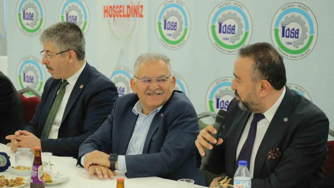 Büyükkılıç'tan İncesu OSB'de iş insanları buluşması