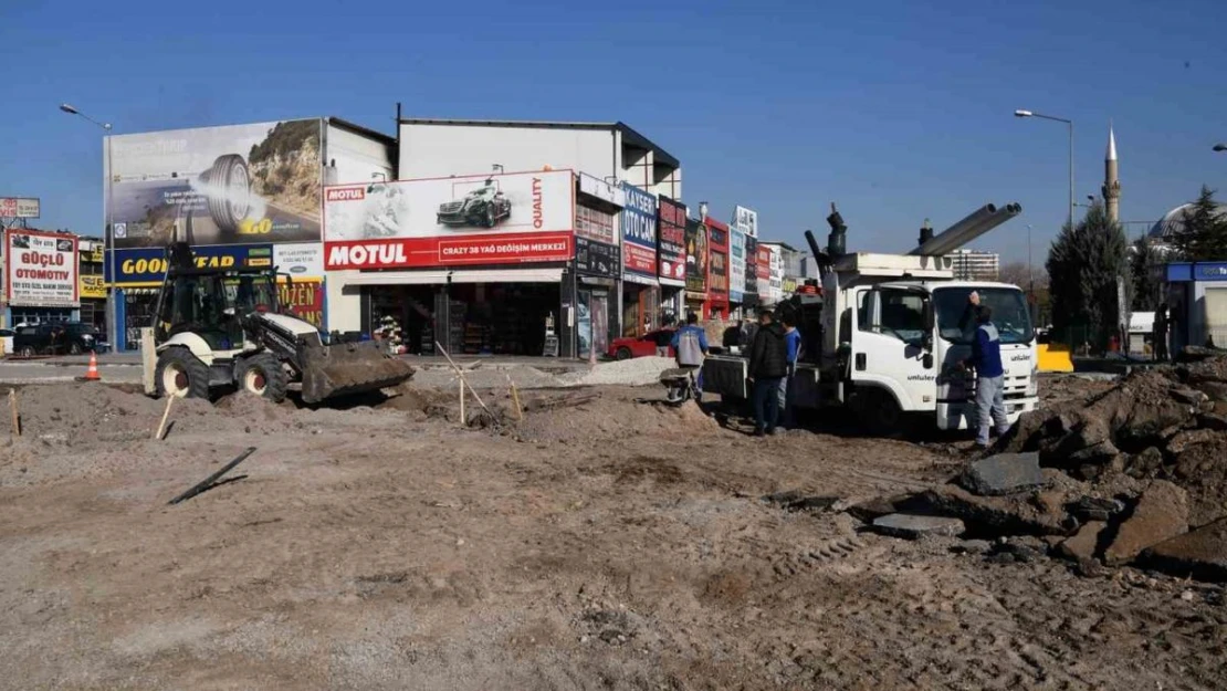 Büyükşehir'den sanayi girişinde önemli çalışma