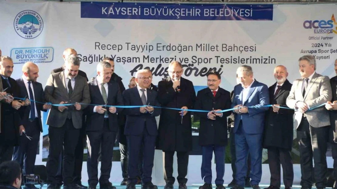 Büyükşehir'in Sağlıklı Yaşam Merkezi Ve Spor Tesisleri'ne muhteşem açılış