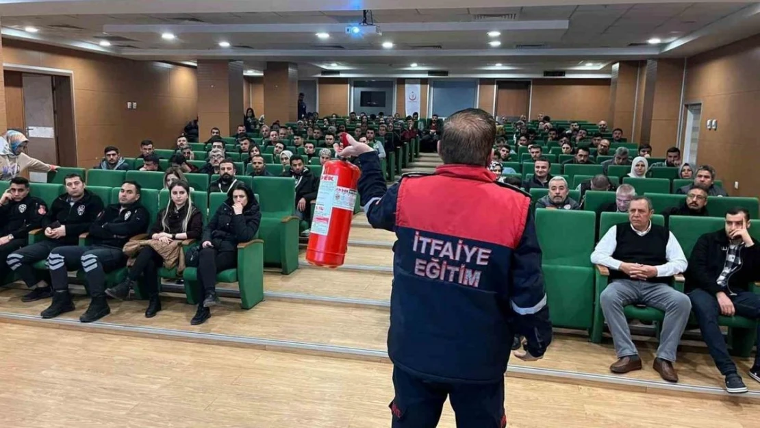 Büyükşehir itfaiyesinden 'risk alma, önlem al' semineri