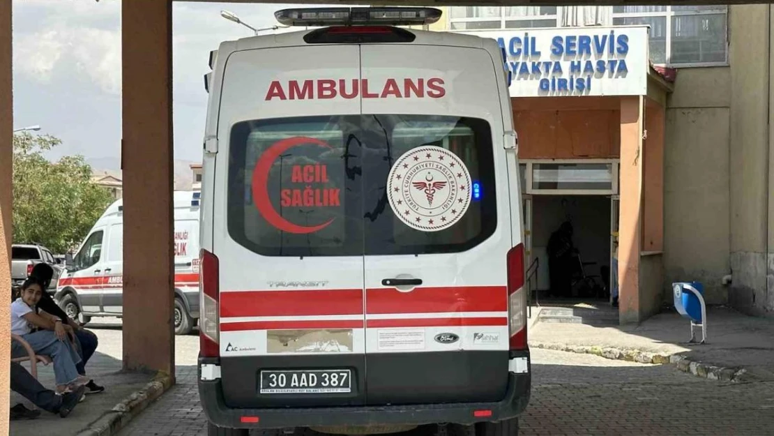 Buzulların kırılması sonucu yaralanan Avcu çifti Van'a sevk edildi